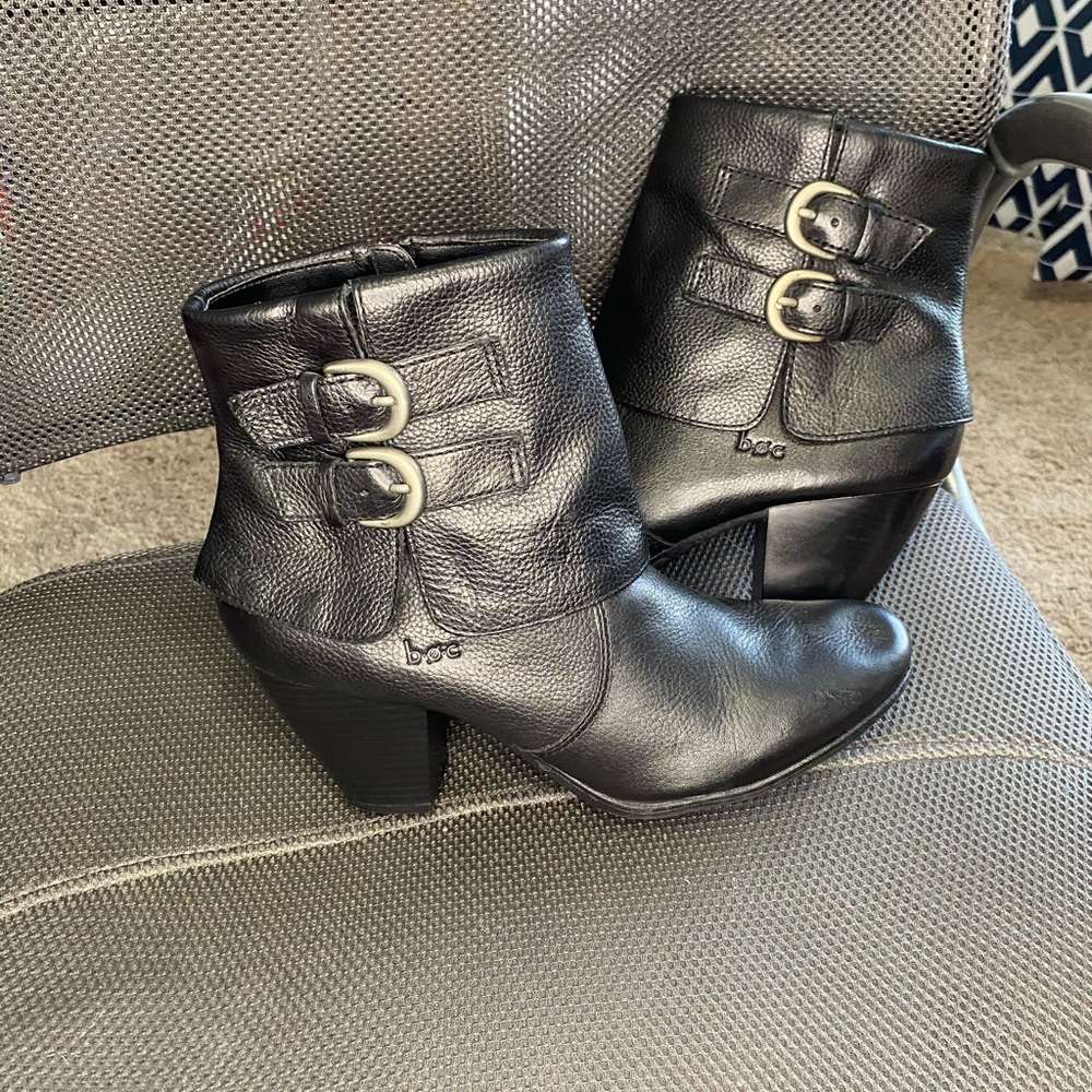 Black booties